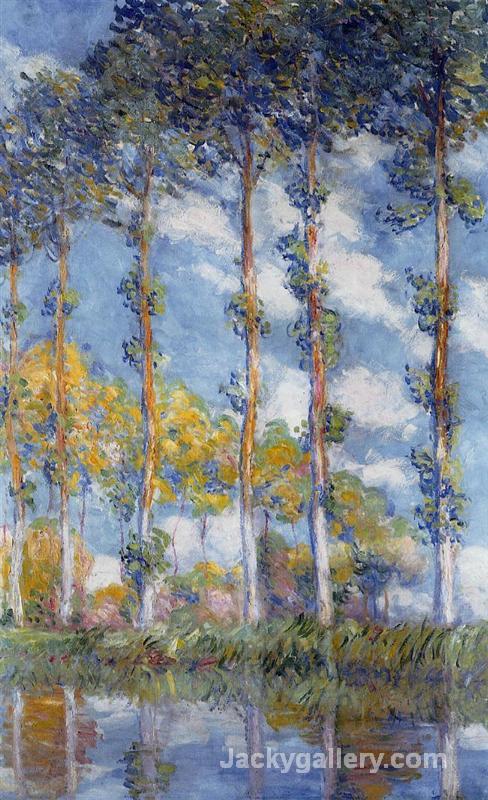 Poplars by Claude Monet paintings reproduction - Click Image to Close